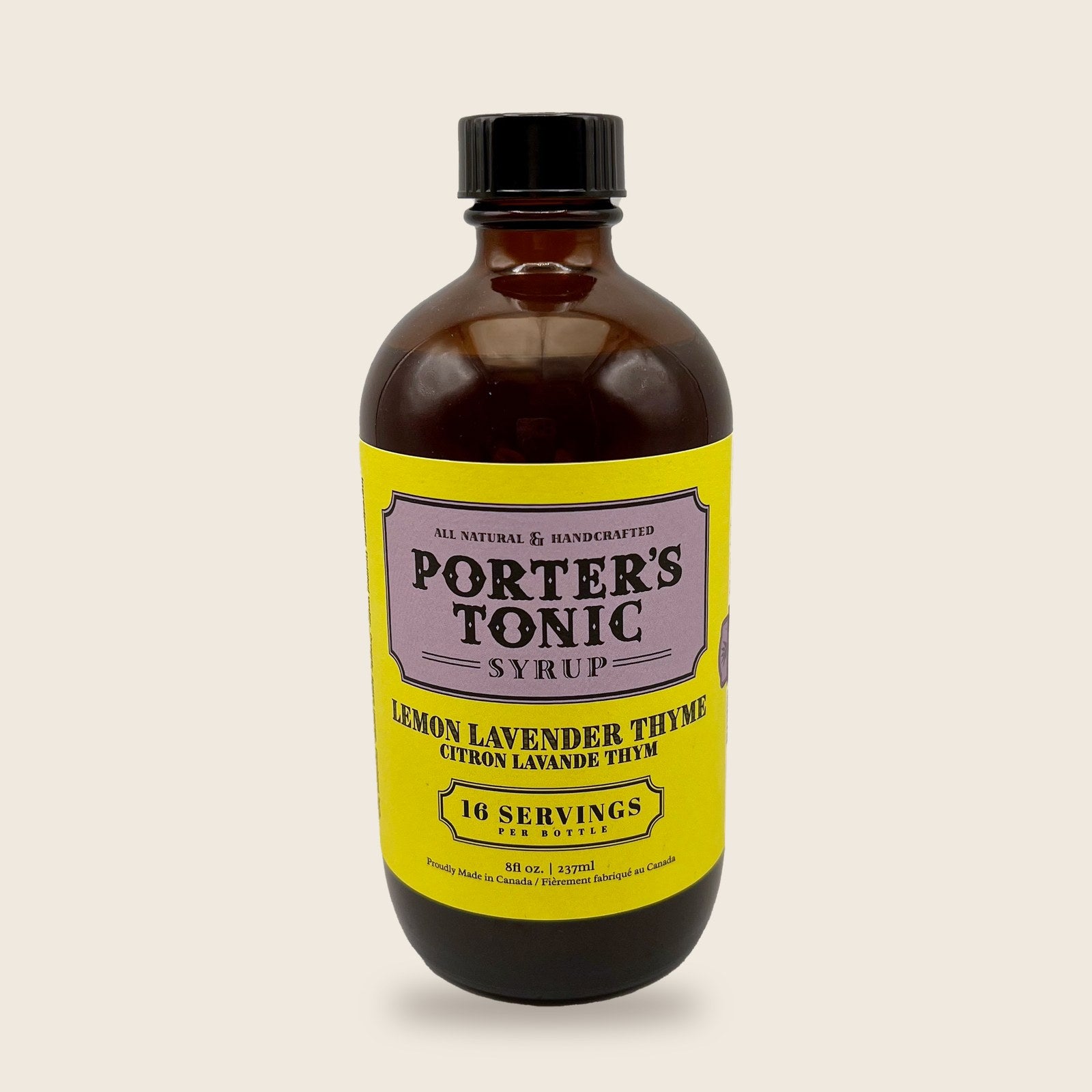 Porter’s Lemon Lavender Thyme bottle
