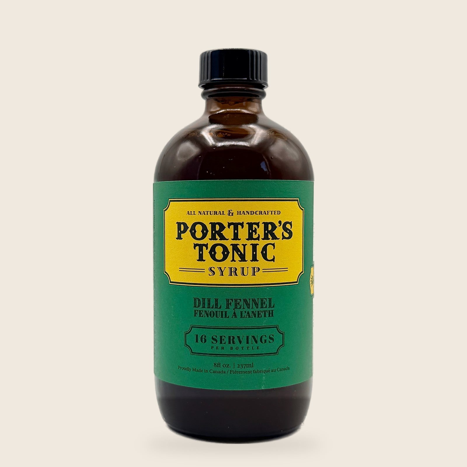 Porter's Tonic Dill Fennel bottle
