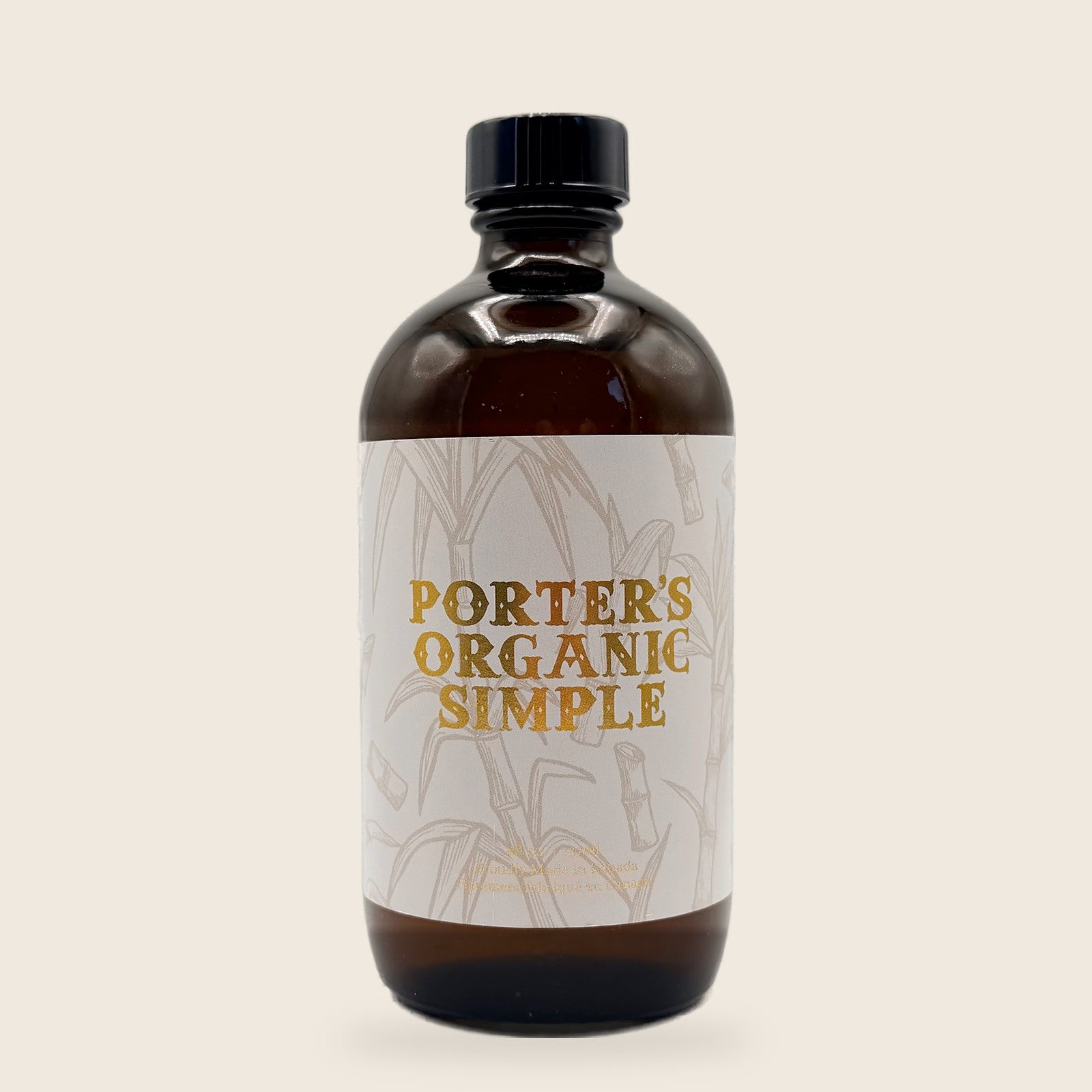 Porter’s Organic Simple bottle